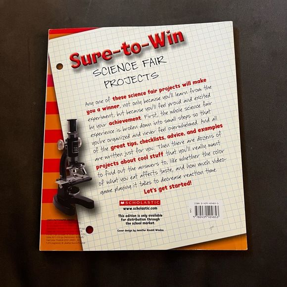 Sure-to-Win Science‎ Fair Projects Scholastic Checklists Examples 128 Pgs GREAT - Picture 5 of 7